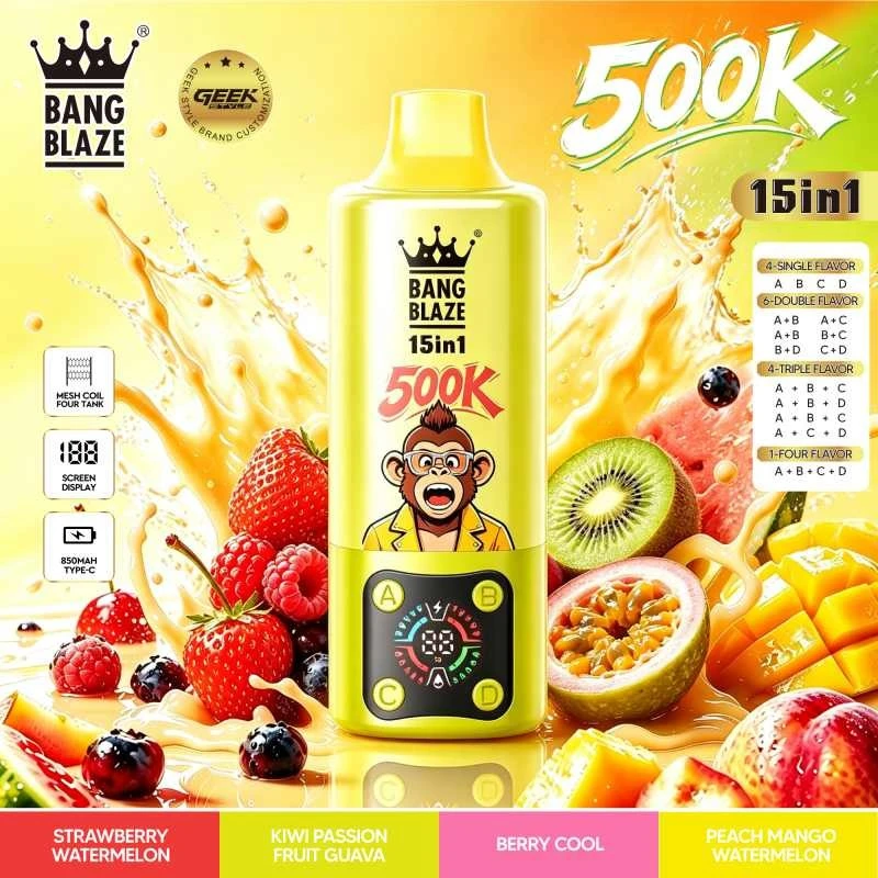 bang blaze 500k  puff